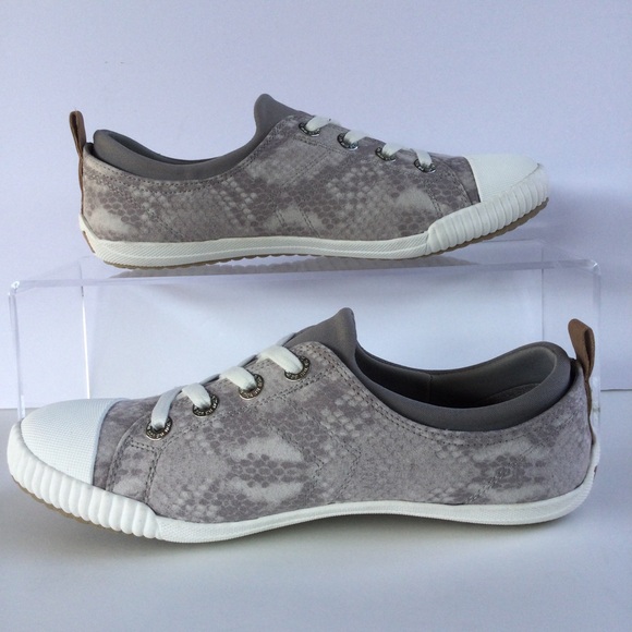 Dr. Scholls Jam Session Slip Ons 7.5 Gray white Lightweight - Picture 2 of 7